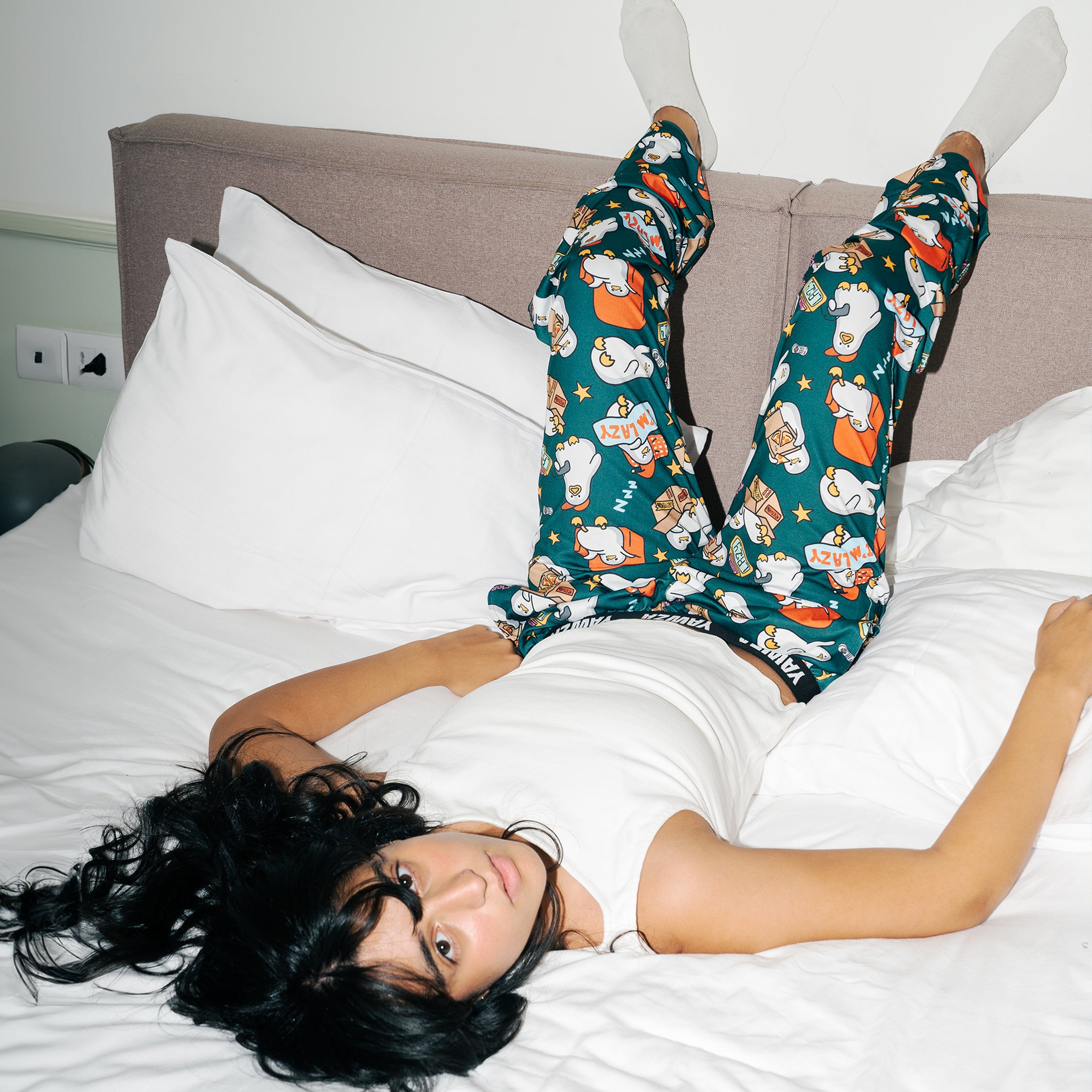 Lazy Penguin PJ pants