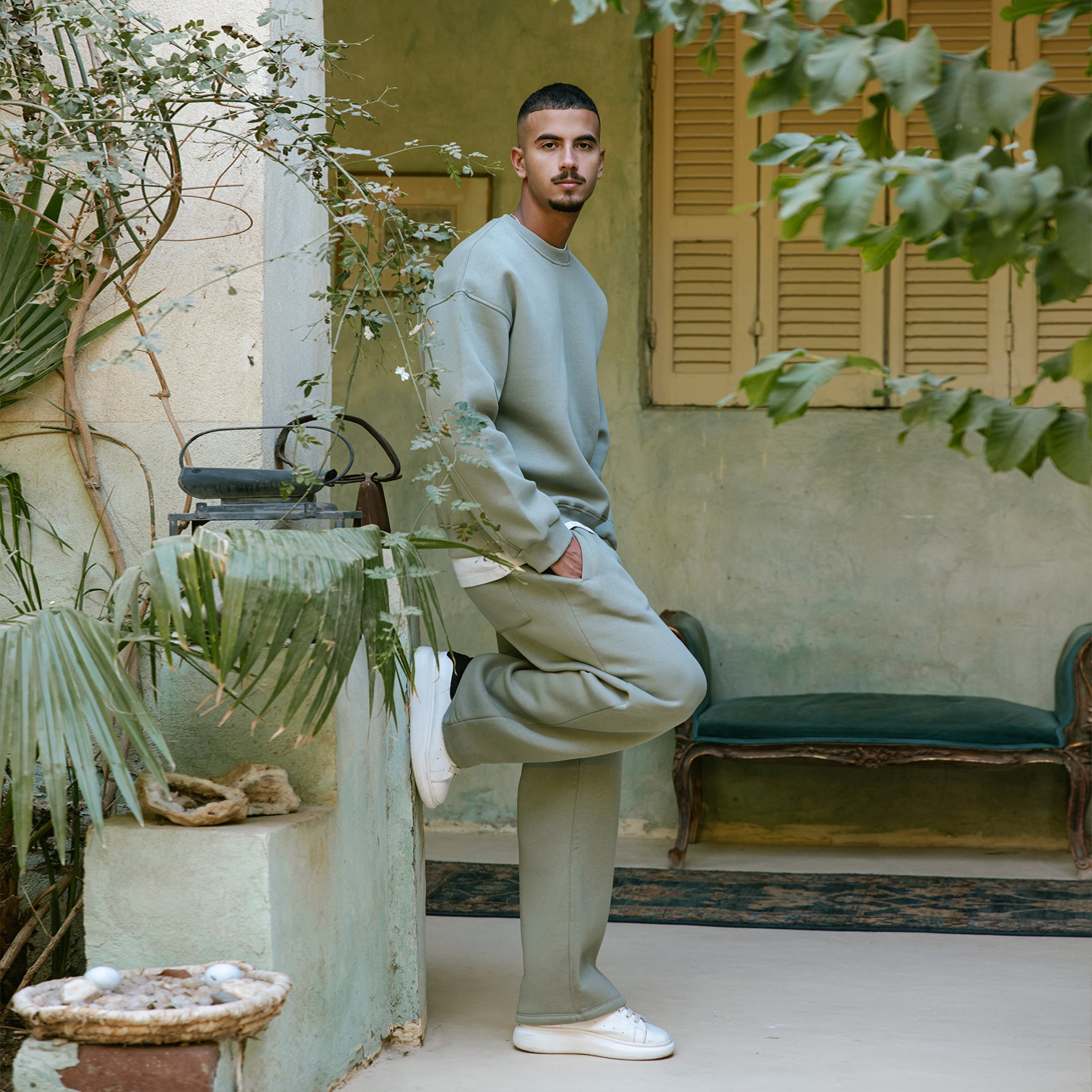 Sage Crewneck