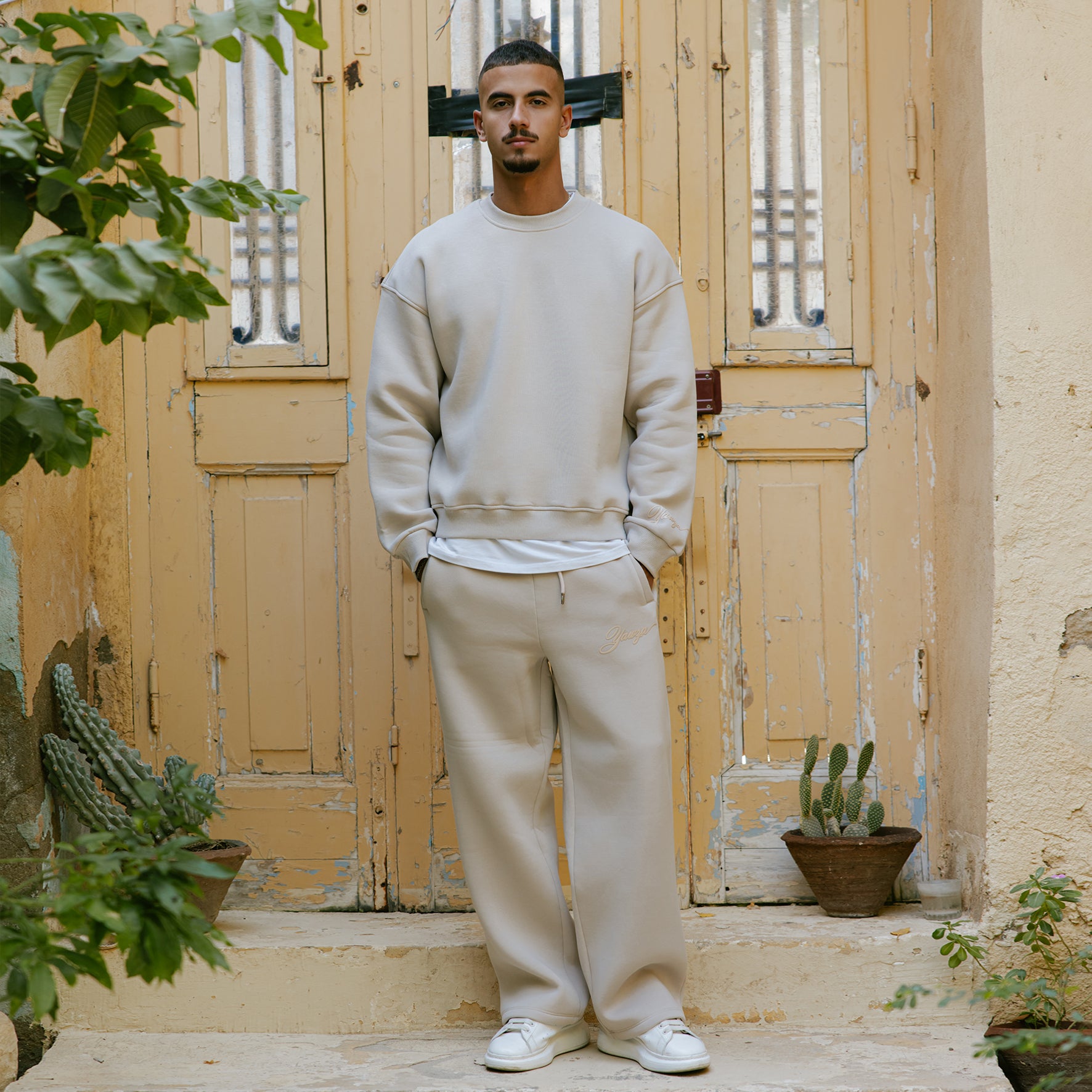 Sand stone Crewneck