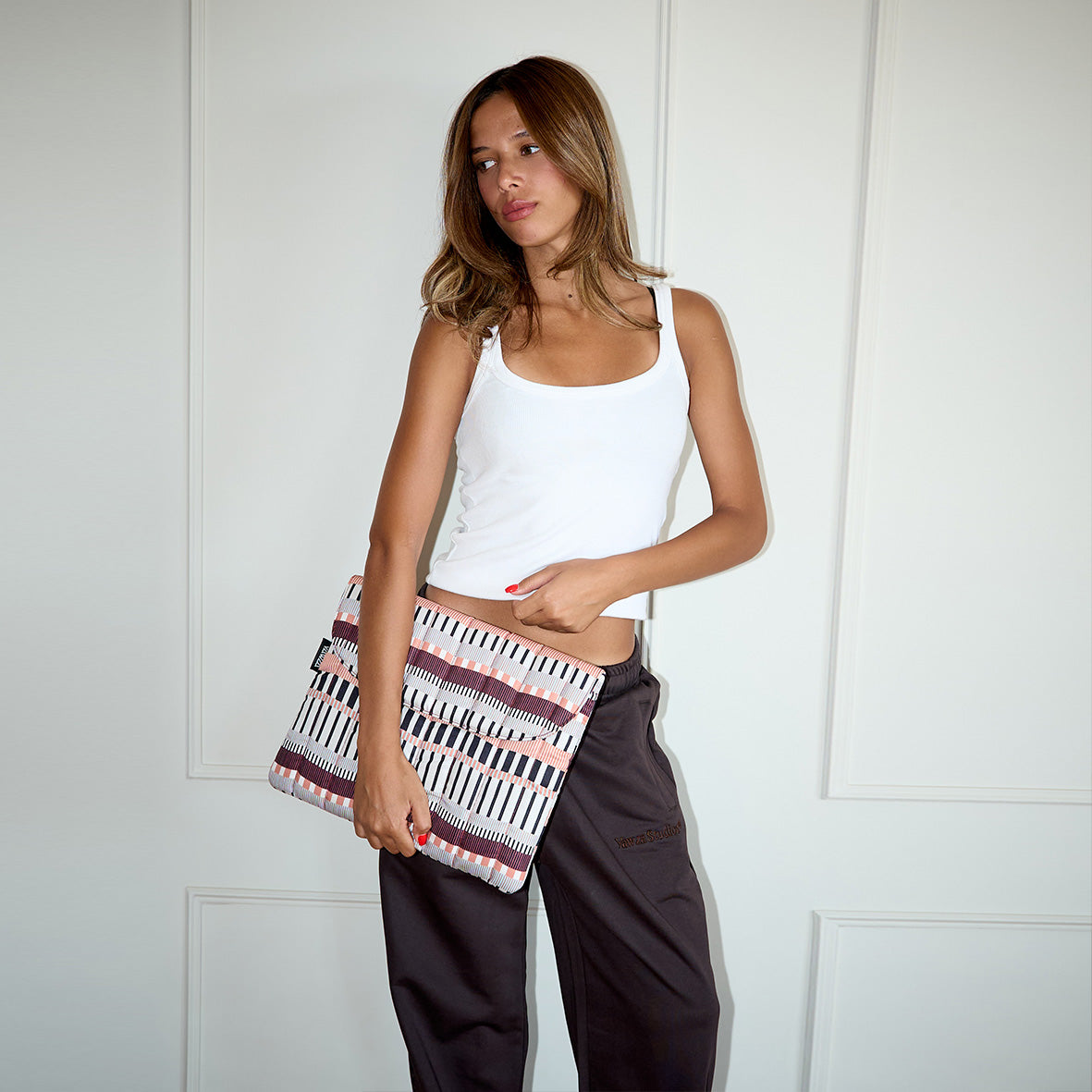 Striped Laptop Sleeve