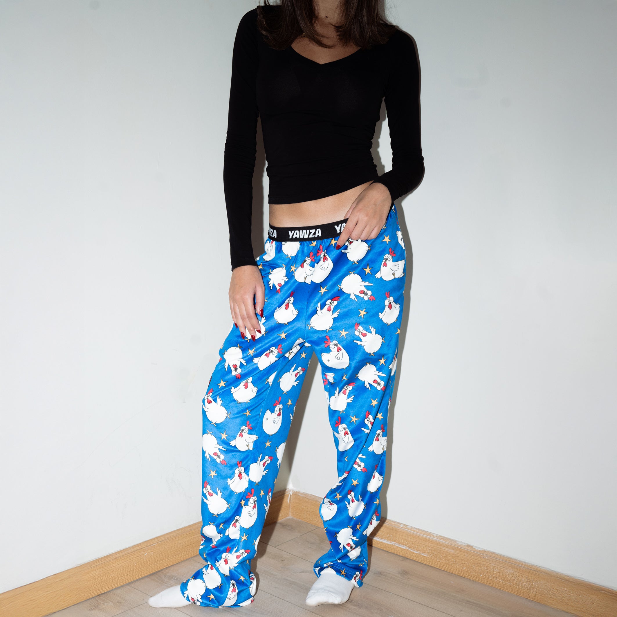Crazy Chicken Winter PJ Pants