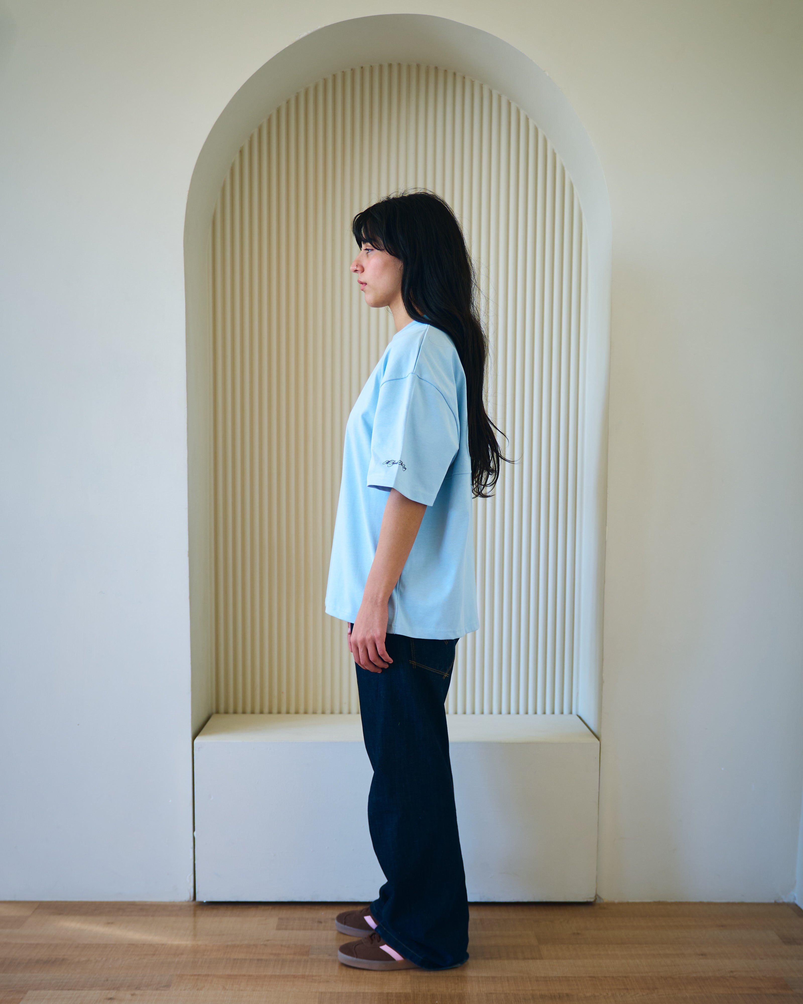 Blue Boxy T-Shirt