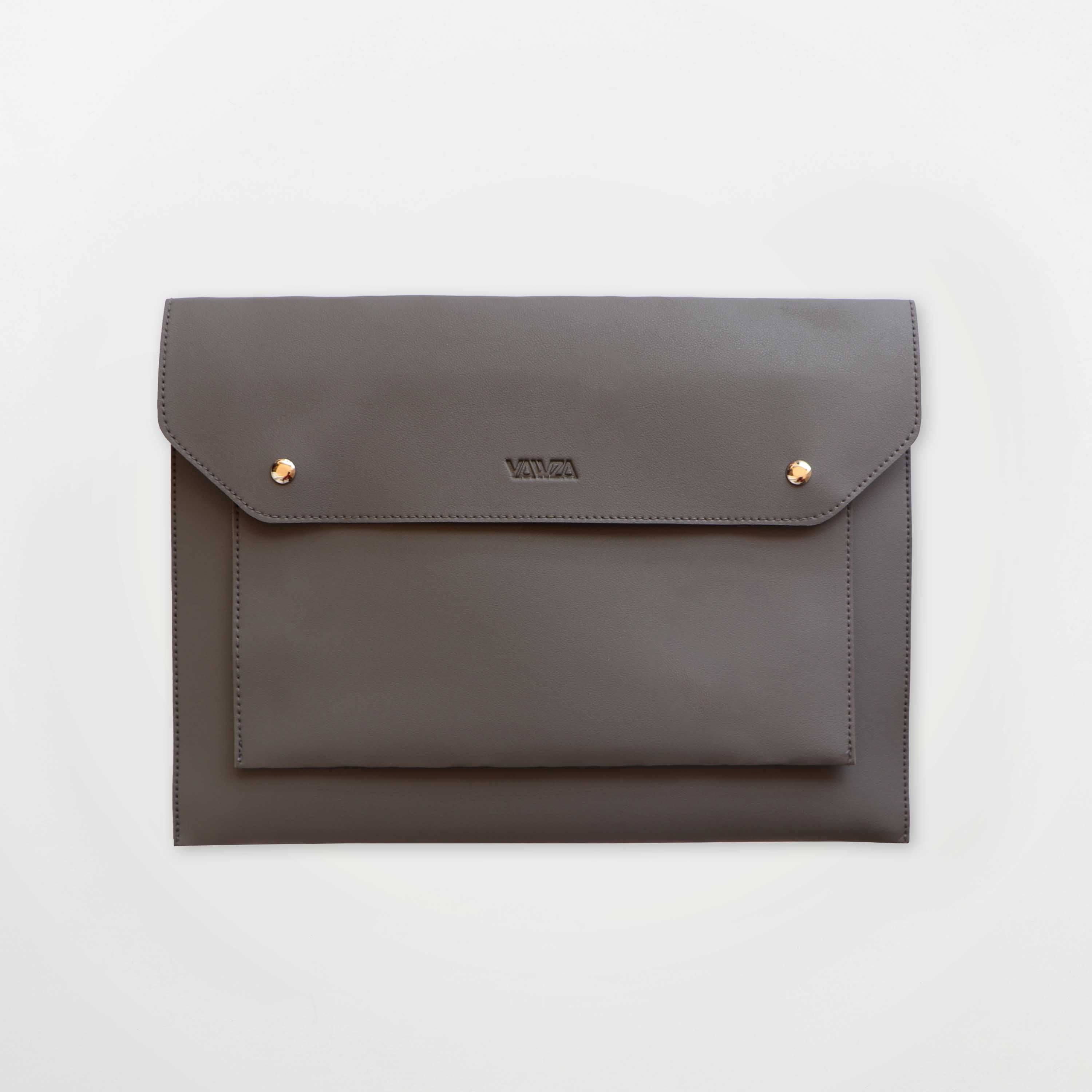Grey Laptop Folder