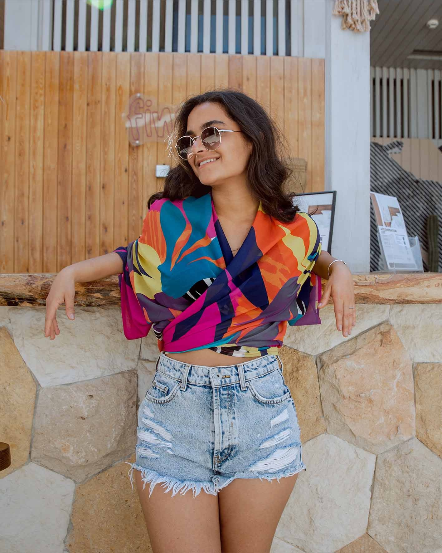 Hot Mess Chiffon Kimono