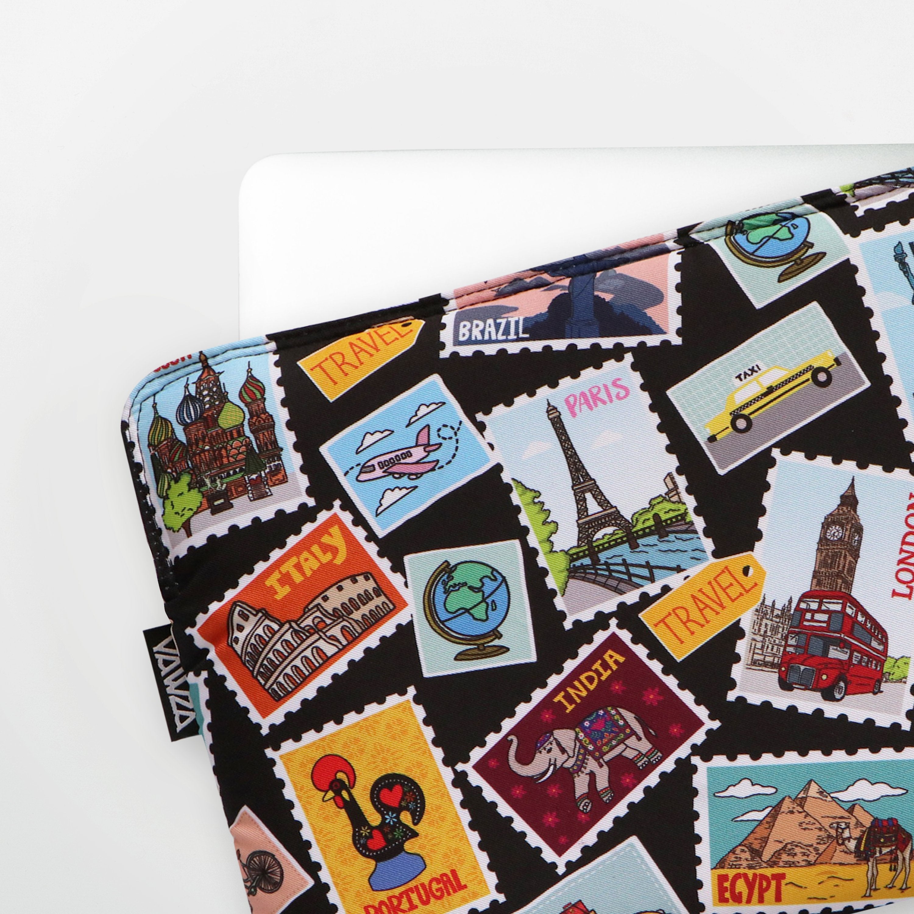 Travel Stamps Ipad Sleeve