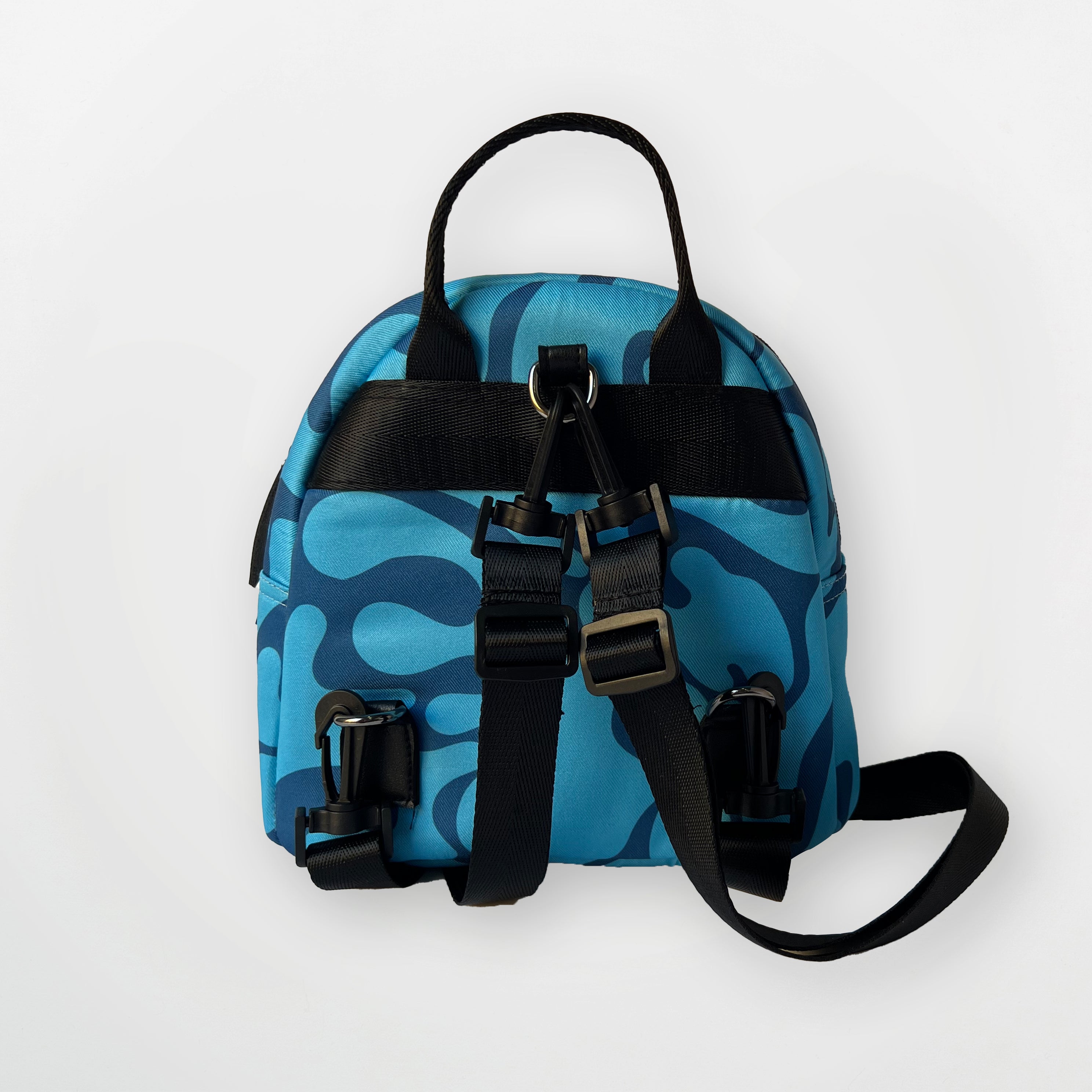 Blue Burst Little Bag