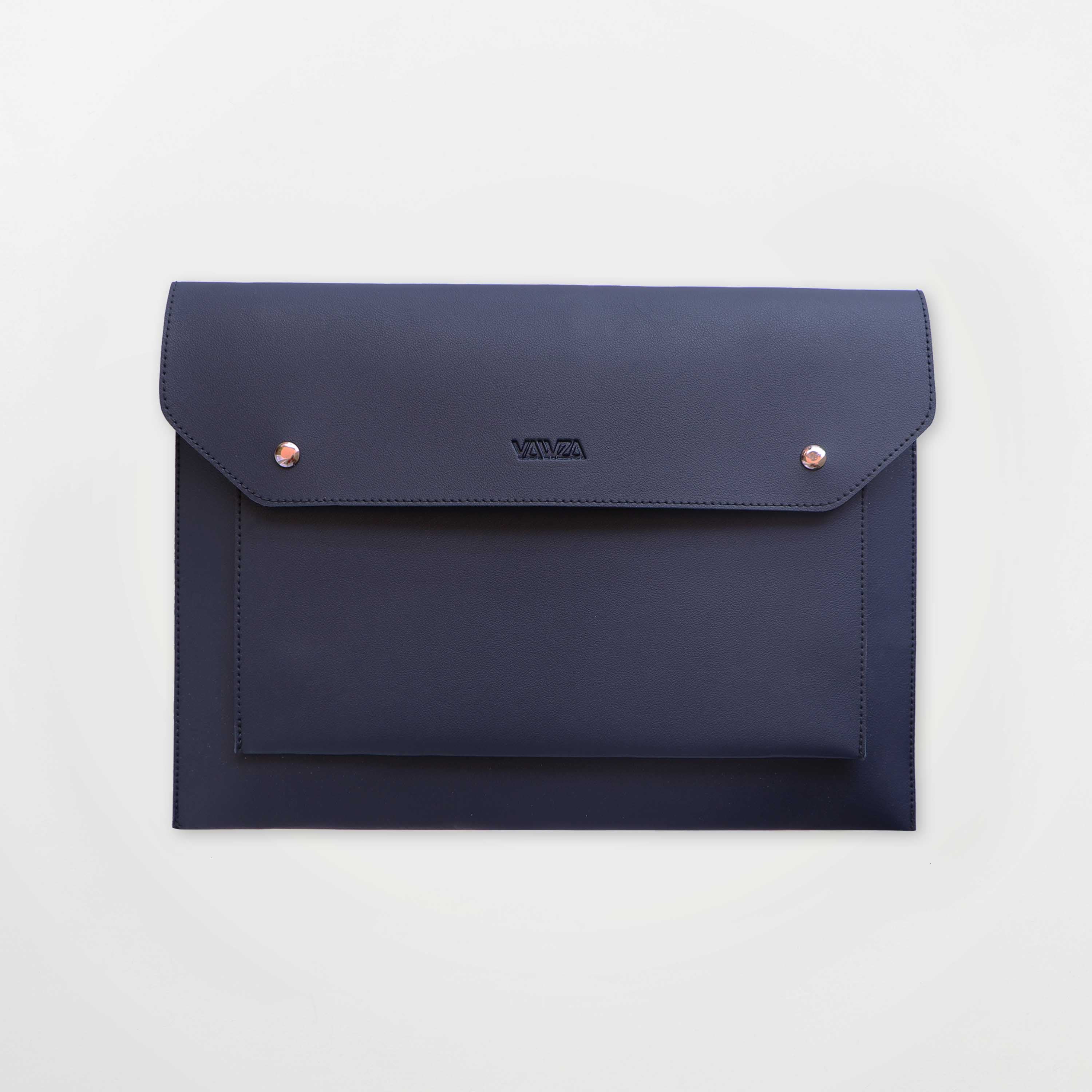 Dark Blue Laptop Folder